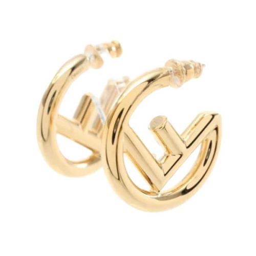 Pre-owned Yellow Gold earrings