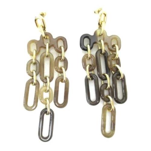 Pre-owned Yellow Gold earrings