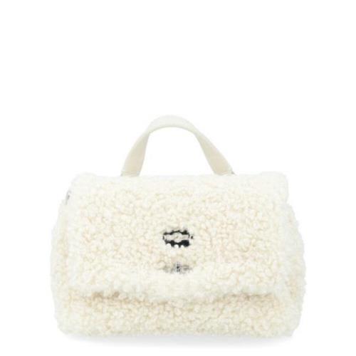 Hvit Faux Fur Postina Dolly Baby