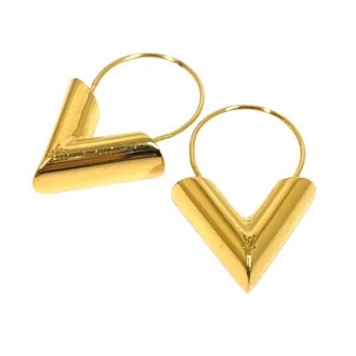 Pre-owned Yellow Gold earrings