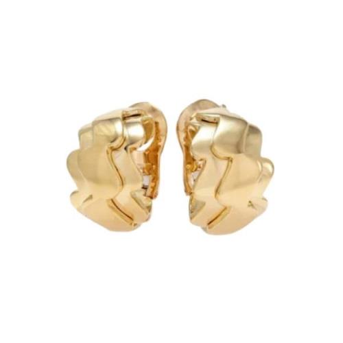 Pre-owned Yellow Gold earrings