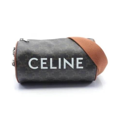 Pre-owned Coated canvas celine-bags