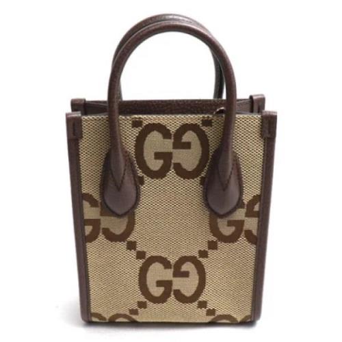 Pre-owned Canvas gucci-bags