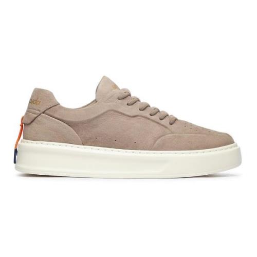 Beige Slip-On Sneakers