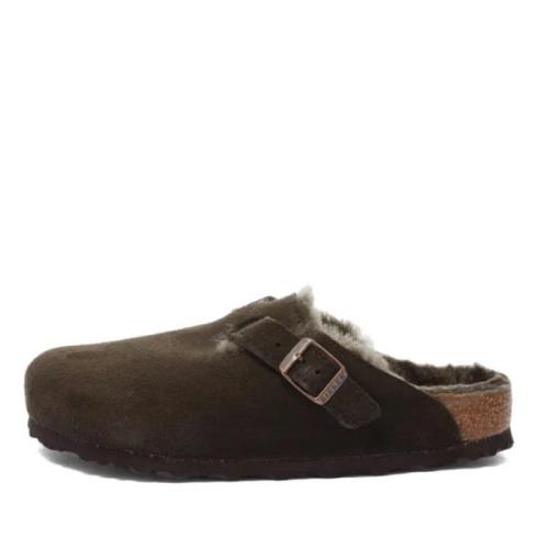 Shearling Mocca Slip-On Sko