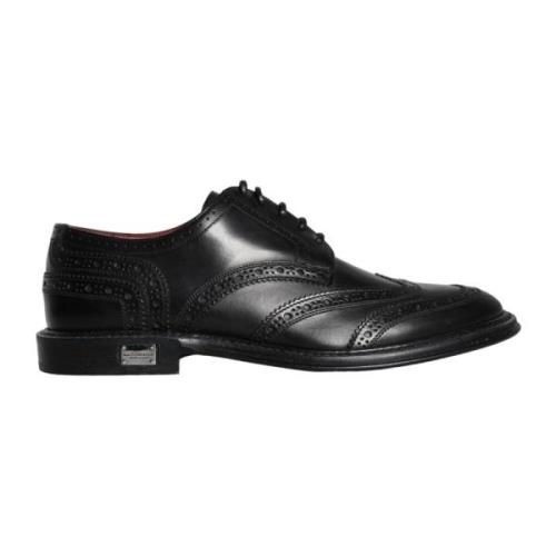 Sort Wingtip Oxford Kjolesko