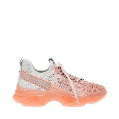 Ombre-effekt Sneakers med Rhinestone Pynt