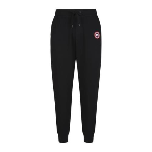 Strikket bomull herresweatpants