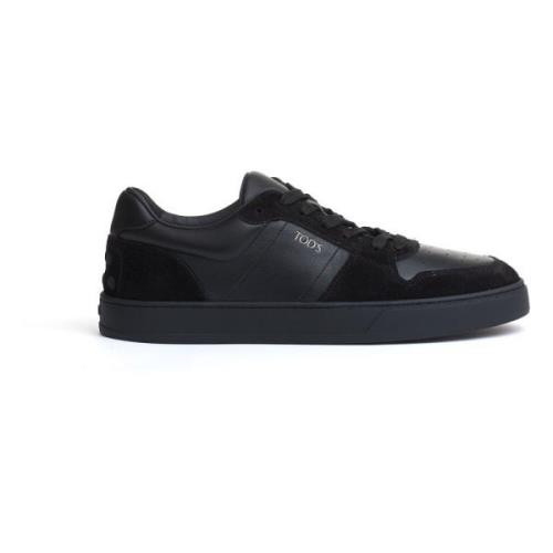 Svarte Skinn Sneakers Aw24