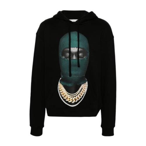 Svart Hoodie Mask 20