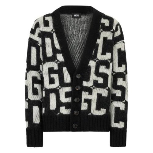 Monogram Buttoned Cardigan