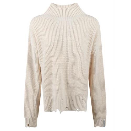 Behagelig Strikket Turtle Neck Sweater