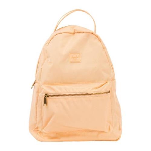 Stilig Unisex Ryggsekk Aprikos Beige