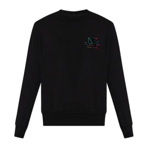 Sweatshirt med logo