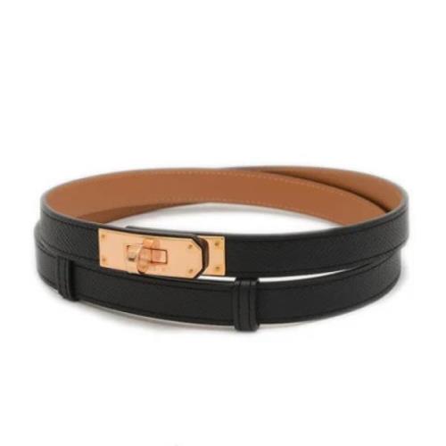 Pre-owned Leather belts