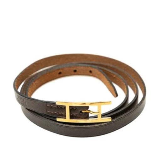 Pre-owned Leather belts