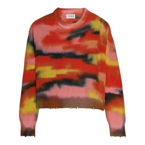 multifarget cropped crewneck