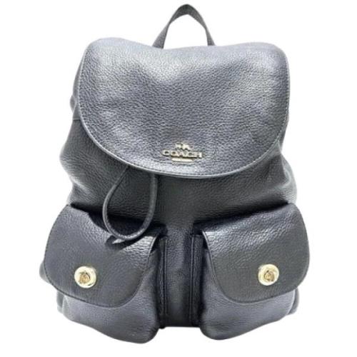 Pre-owned Leather backpacks