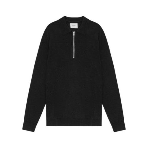 Myk Ull Zip Polo Sweater