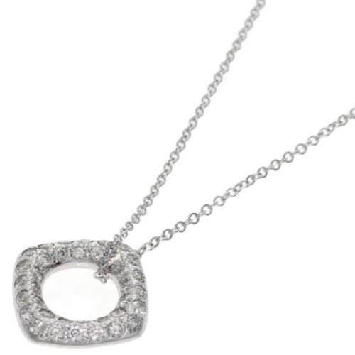 Pre-owned White Gold necklaces