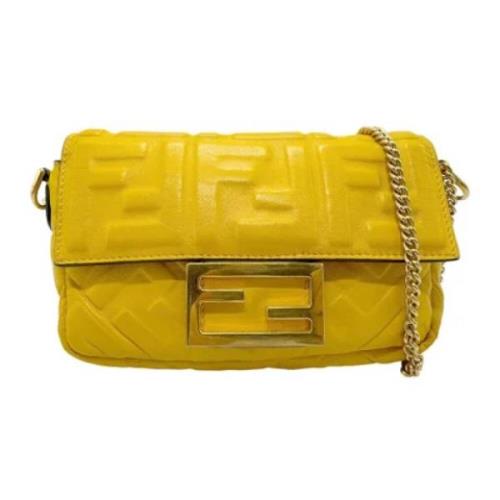 Pre-owned Leather fendi-bags