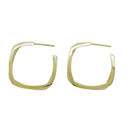 Pre-owned Yellow Gold earrings