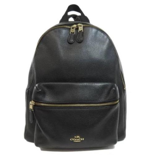 Pre-owned Leather backpacks