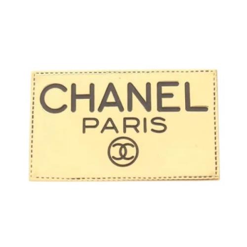 Pre-owned Yellow Gold chanel-jewelry