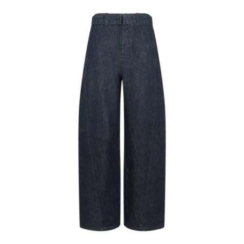 Indigo Twisted Belte Jeans