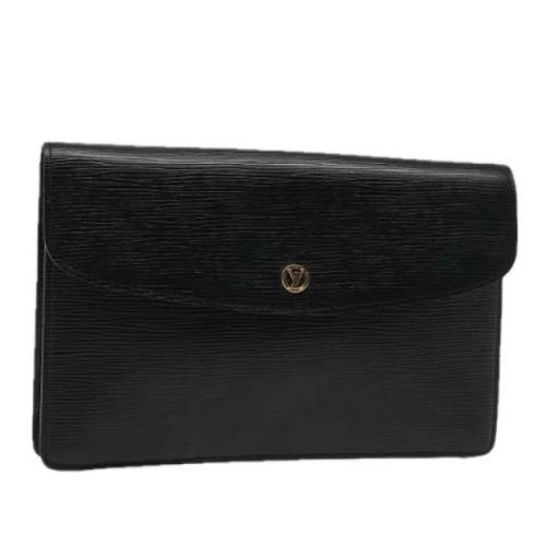 Pre-owned Leather clutches