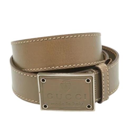 Pre-owned Leather belts