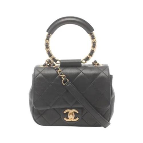 Pre-owned Leather chanel-bags