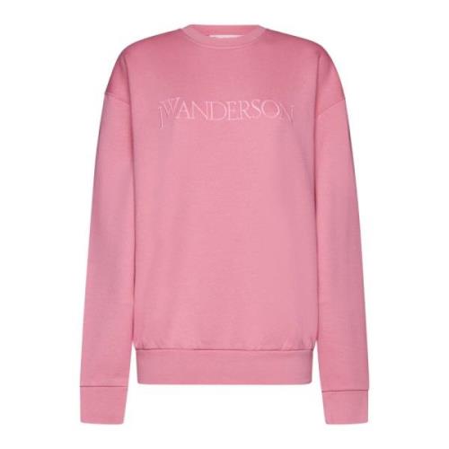 Rosa Logo Broderi Sweatshirt