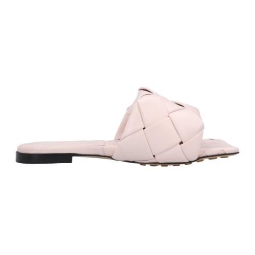 Luksus Rosa Flate Sandaler