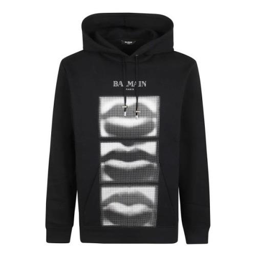 Svart Sweatshirt Hev Stil Aw24