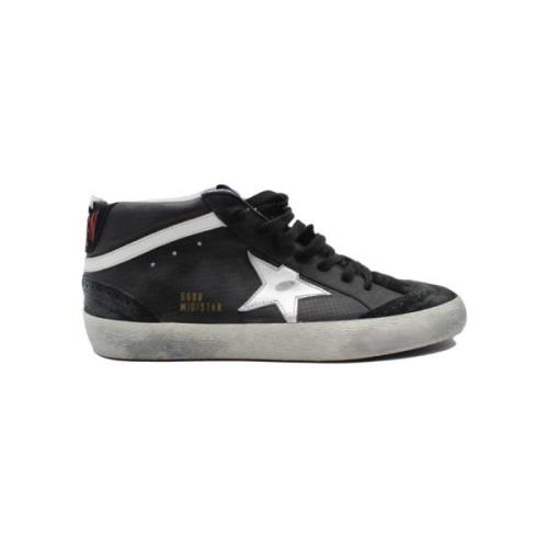 Mid Star Svart Hvit Sneakers