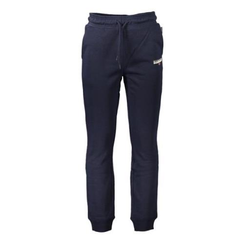 Sporty Slim Fit Sweatpants med Logo