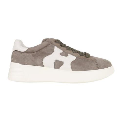 Grønne Sneakers Trendy Stil