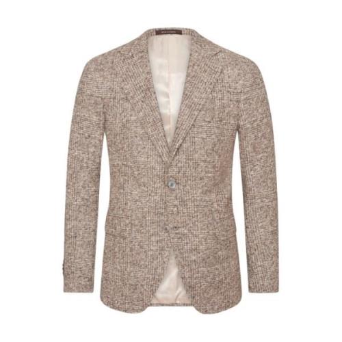 Slim Fit Rutete Blazer