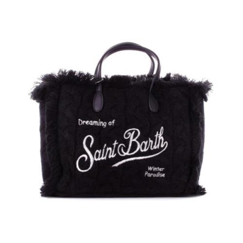 Svart Logo Foran og Bak Bag