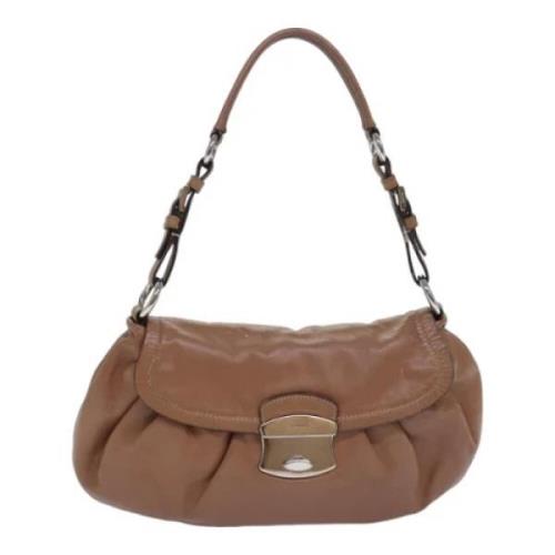 Pre-owned Leather shoulder-bags