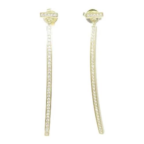 Pre-owned White Gold earrings