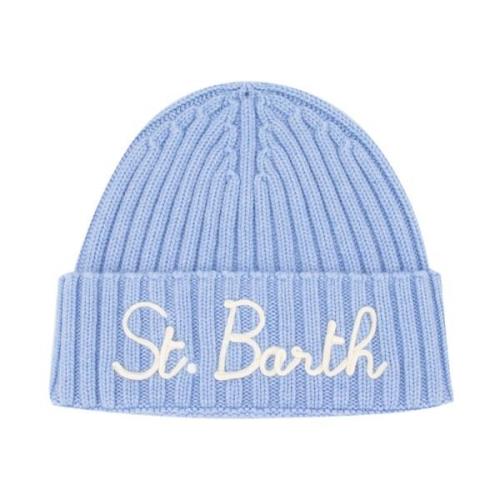 Strikket Beanie med Ikonisk Logo