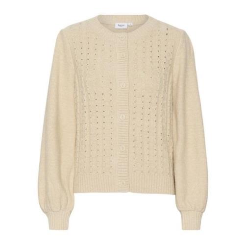 Fellisz Cardigan Strik Krem