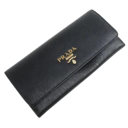 Pre-owned Leather wallets