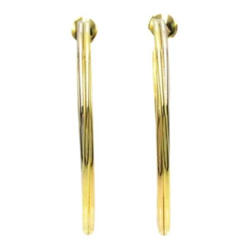 Pre-owned Yellow Gold earrings