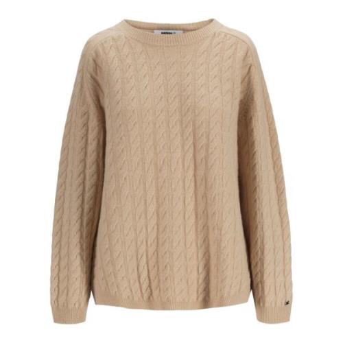 Beige Harrods Pullover Sweater