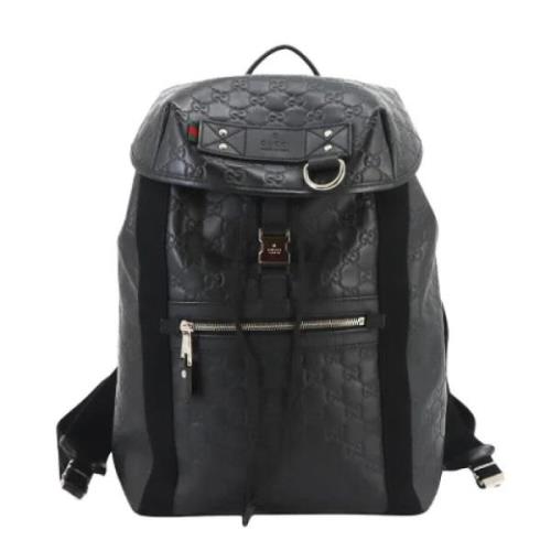 Pre-owned Leather backpacks