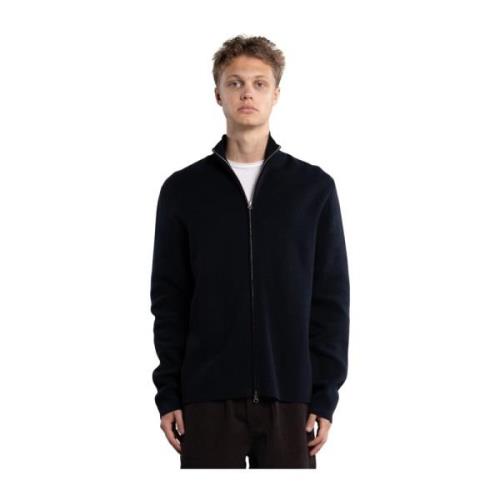 Mørkeblå Full Zip Cardigan Saniklas