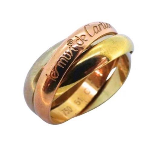 Pre-owned Yellow Gold rings